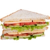 Сендвич с сыром и овощами